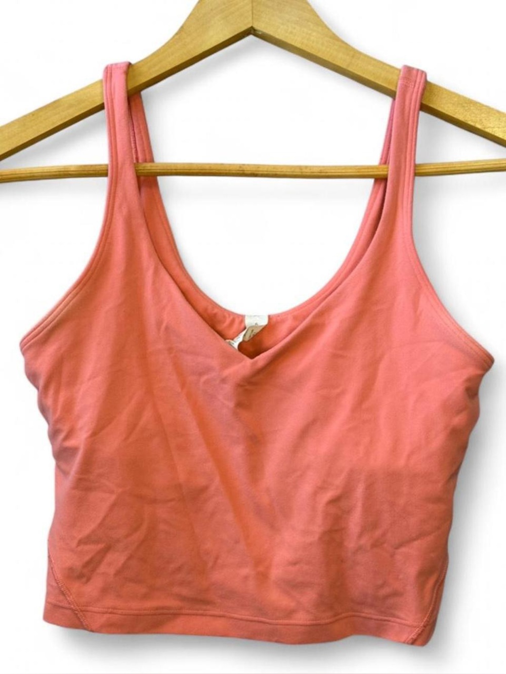 lululemon athletica Coral Pink Sports Bra Top